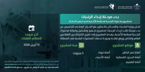 إبداء الرغبات - المركز الوطني للتخصيص
